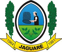 Brasão da seguinte cidade: Jaguaré