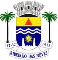 Brasão da seguinte cidade: Ribeirão das Neves