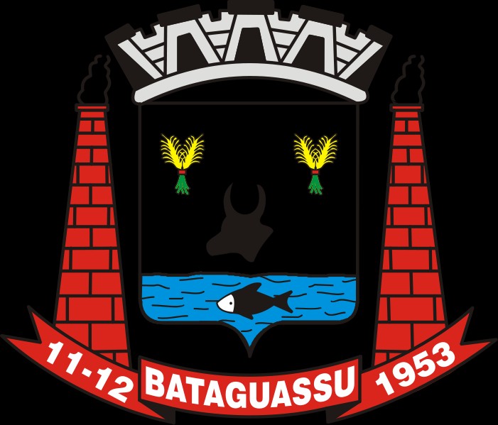 Brasão da seguinte cidade: Bataguassu