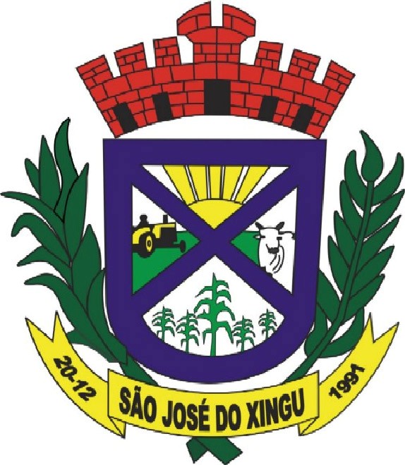 Brasão da seguinte cidade: São José do Xingu