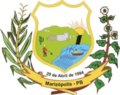 Brasão da seguinte cidade: Marizópolis