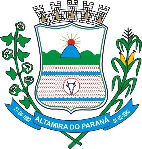 Brasão da seguinte cidade: Altamira do Paraná