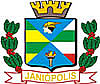 Brasão da seguinte cidade: Janiópolis