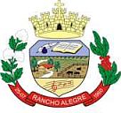 Brasão da seguinte cidade: Rancho Alegre