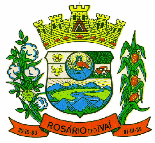 Brasão da seguinte cidade: Rosário do Ivaí
