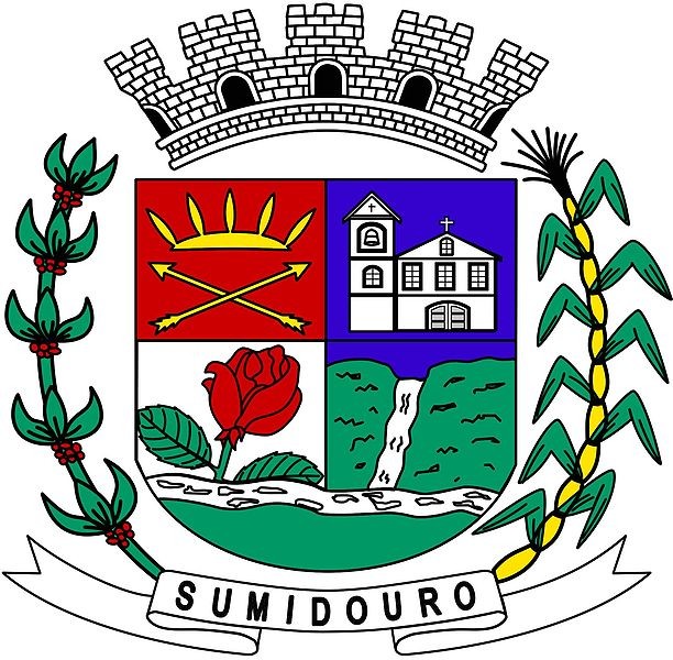Brasão da seguinte cidade: Sumidouro