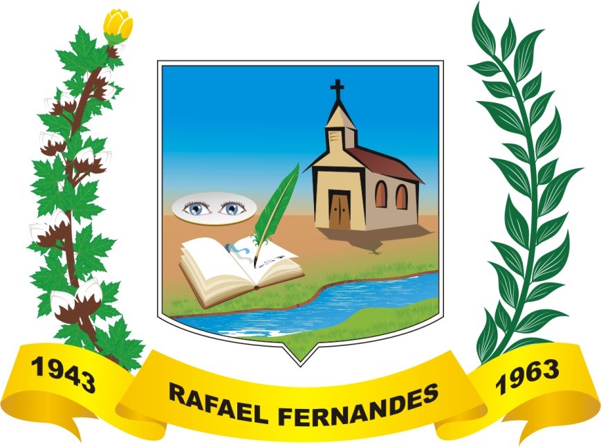 Brasão da seguinte cidade: Rafael Fernandes