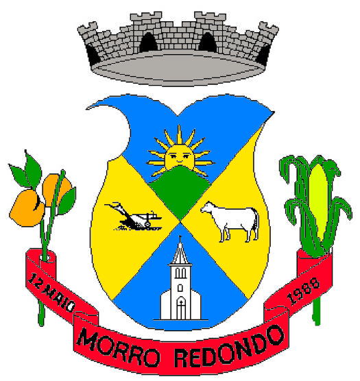 Brasão da seguinte cidade: Morro Redondo