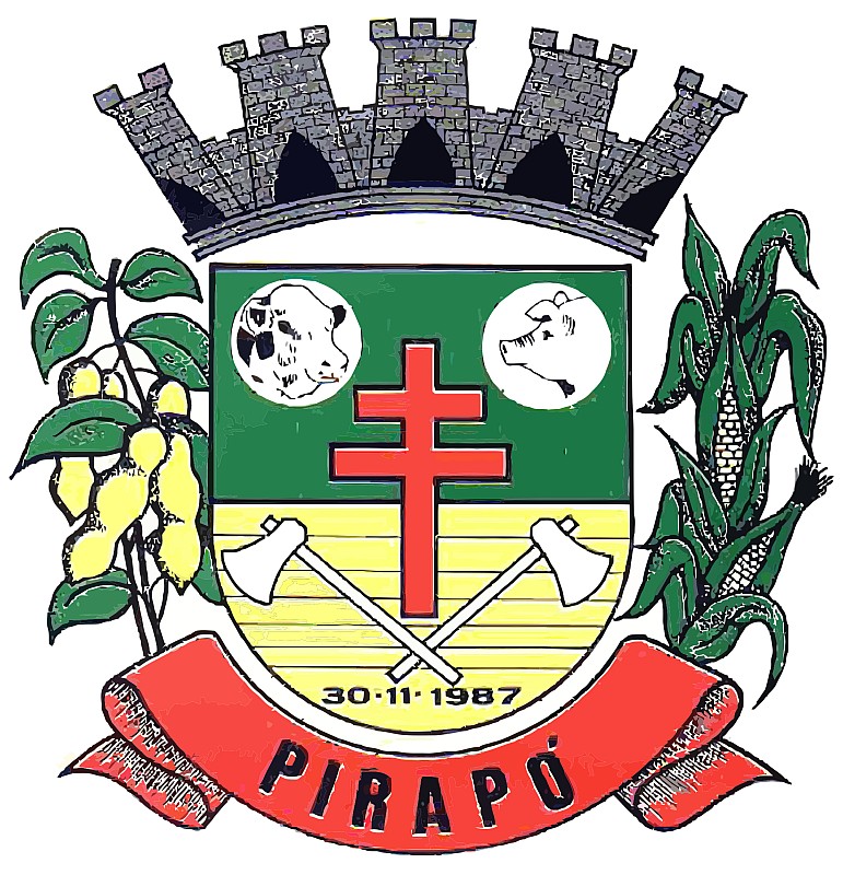 Brasão da seguinte cidade: Pirapó