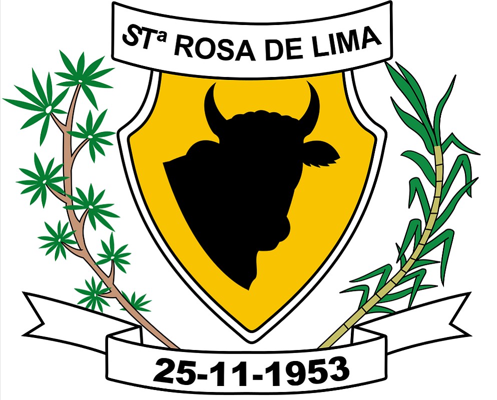 Brasão da seguinte cidade: Santa Rosa de Lima