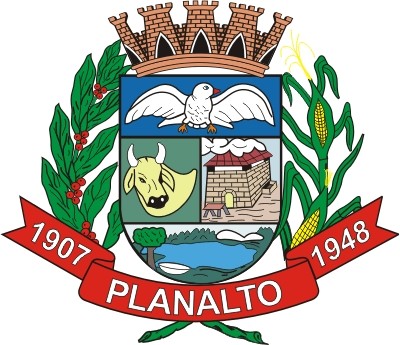 Brasão da seguinte cidade: Planalto