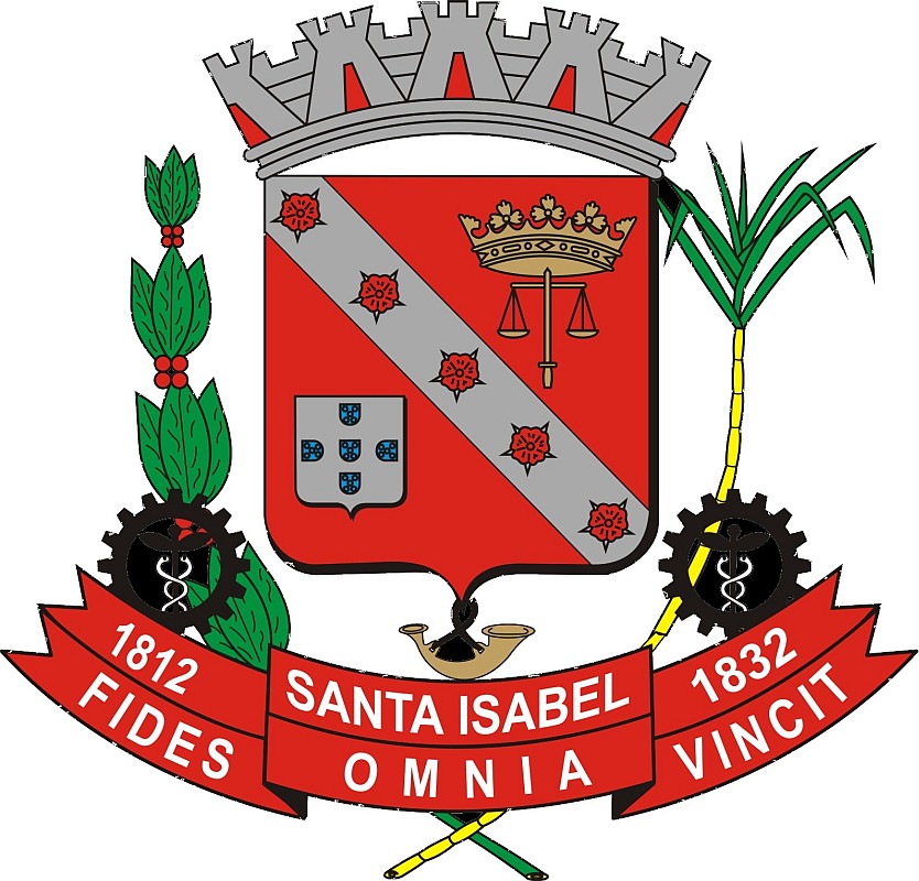 Brasão da seguinte cidade: Santa Isabel